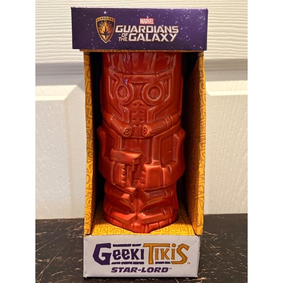 Marvel Guardians Of The Galaxy Geeki Tikis Star-Lord Ceramic Tiki Mug Goblet - Picture 1 of 6